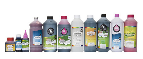 UV Printer Ink for Dyeing Cloth / Cap Printing , Waterproof Compatible Printer Ink