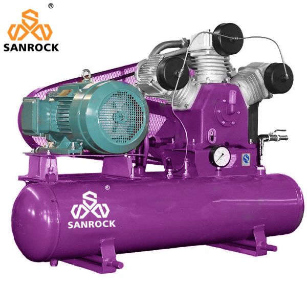 反向式空気圧縮機 機械の動力 20hp 15kw オイルフリーピストン圧縮機 小型空気圧縮機