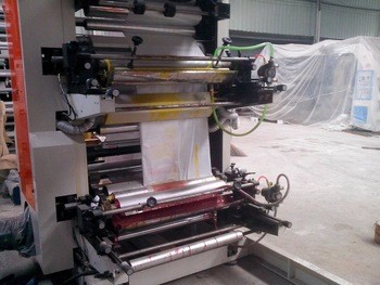 2 Color Flexo Printing Machine  1000mm Width For Polyethylene