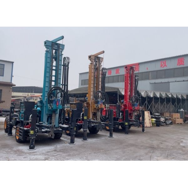 Blasting DTH Ground Water Drilling Machine 160 Meters Depth For Farming