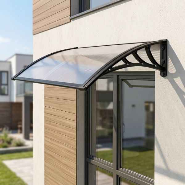 Plastic Awning Bracket Windows Canopy Practical Door Awning Offering Weather Shield and Comfortable Entryway Environment