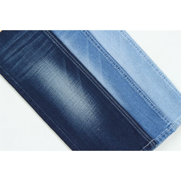 190Cm Wide Ring Slub Stretch Denim Fabric For Men Jeans