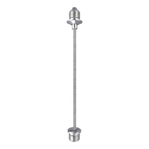 Galvanized Steel Wire Rope Fixing Kit with Double Gripper and Loop