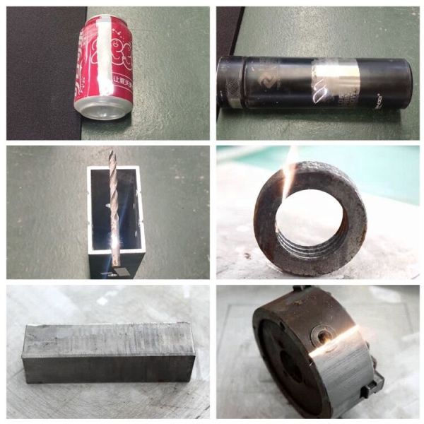 Handheld fiber laser surface rust cleaning laser cleaner on oil/paint