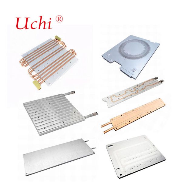 CNC Processed Copper Tube Liquid Cold Plate Aluminum Industrial Equipment Cooling Solution