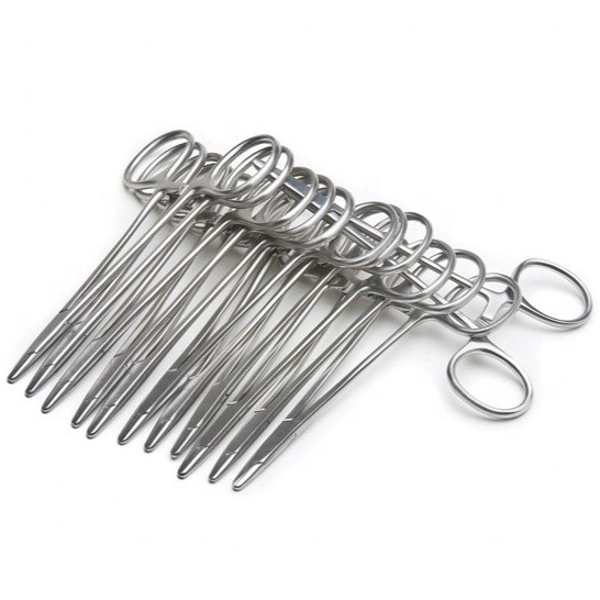 Straight 12.5cm 14cm 16cm Stainless Steel Needle Holder CE ISO Standard