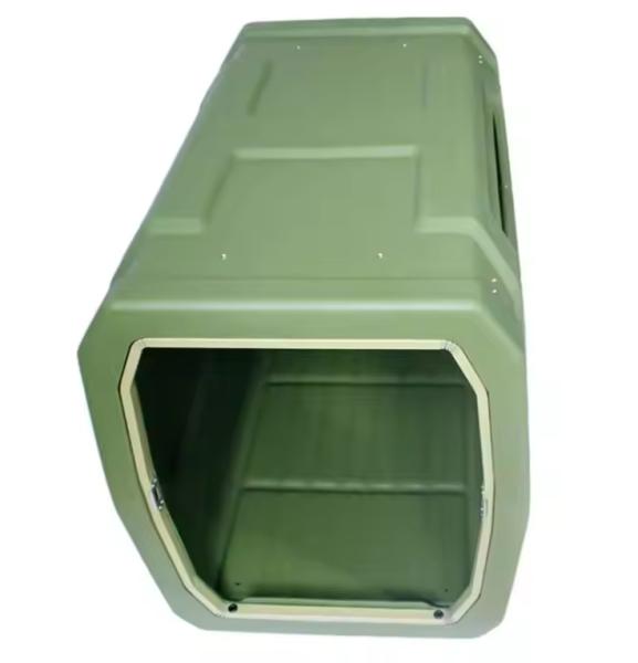 OEM Rotational Mold Pet Cats Solid Cages Rotomolded Plastic Dog Kennel Heavy Duty Dog Crate