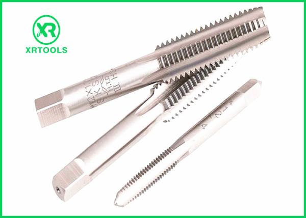 Straight Flute HSS Hand Tap 900 N / Mm2 Resistance With Bright Finish