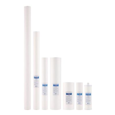 10/20/30/40 Inch Meltblown PP Cotton Equipamento de Filtragem com 1-100um Filtragem finura