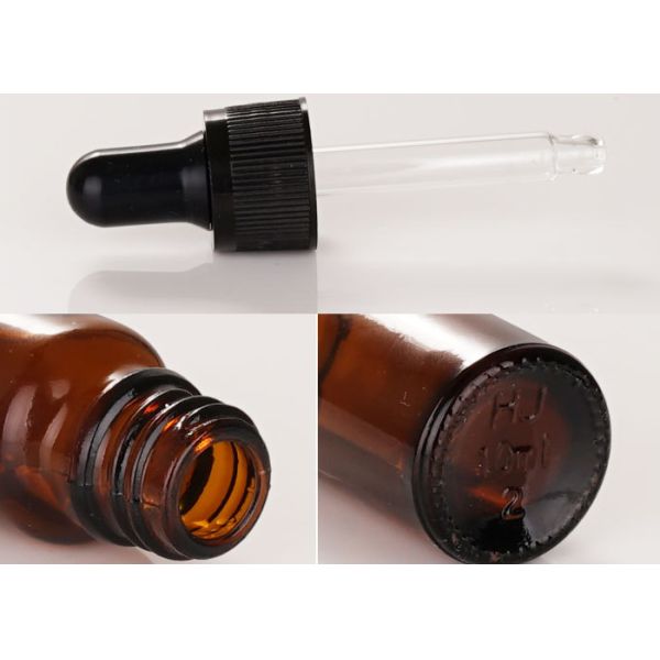 ODM OEM Essential Oil Glass Bottle Stable Screw Neck Personalized Printing