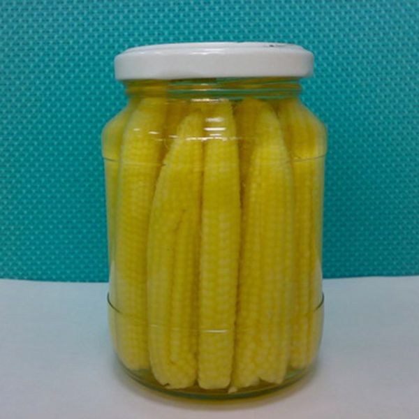 Sour Flavor Canned Vegetables , Steamed Canned Fresh Baby Corn Whole / Cut