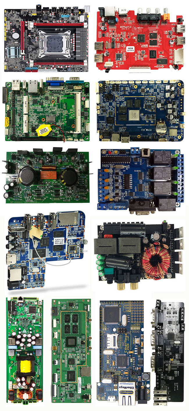 Дизайн платы с печатным монтажом собрания PCB силы черноты 1.6MM