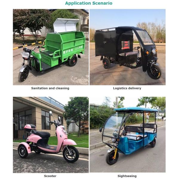 Electric Vehicle Tricycle Sodium Ion Battery Pack 20S4P 60V 62V 60AH 40140 SIB Pack