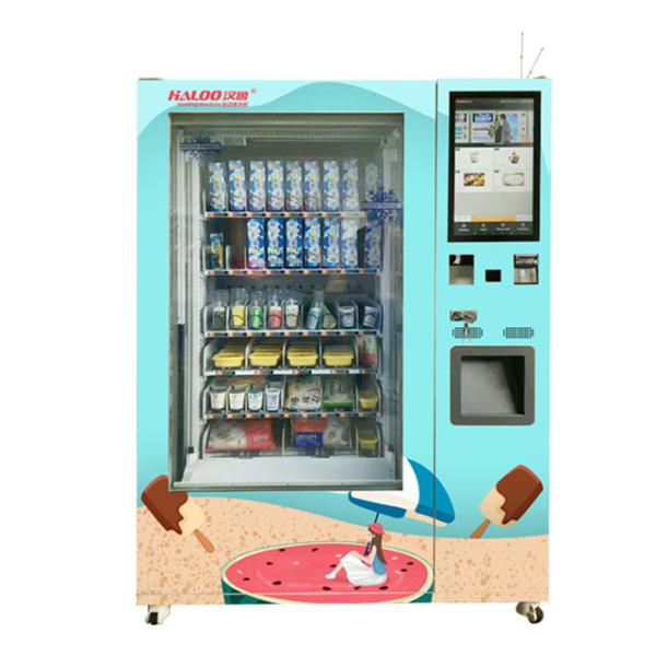 CE Certified Automatic Ice Cream Vending Machine Frozen Ice Cream Vending Machine