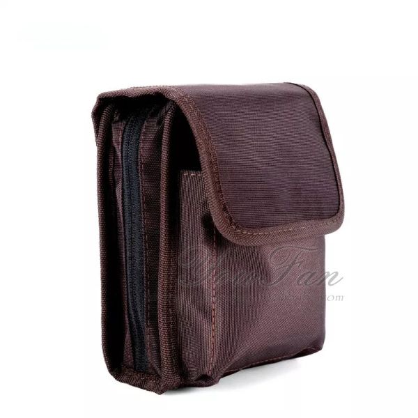 Large Capacity Camera Filter Bag , Soft Camera Lens Filter Holder Aqueous Coating