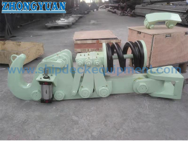 Equipamento pneumático de Marine Towing Hook Ship Towing do disco da liberação rápida