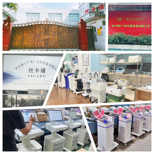 Machine de croissance des cheveux au laser non invasive, stimulateur de follicules pileux au laser de faible intensité