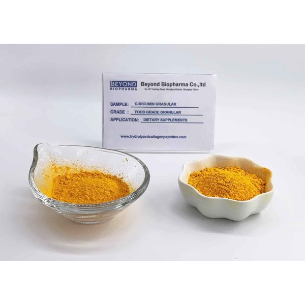 Yellow Organic Turmeric Powder / Turmeric Root Extract USP40 Standard