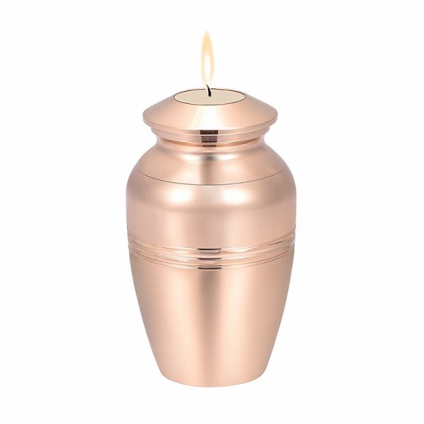 45mm Candle Holder Cremation Urn For Ashes Keepsake Jewelry Urns For Human Pet Ashes