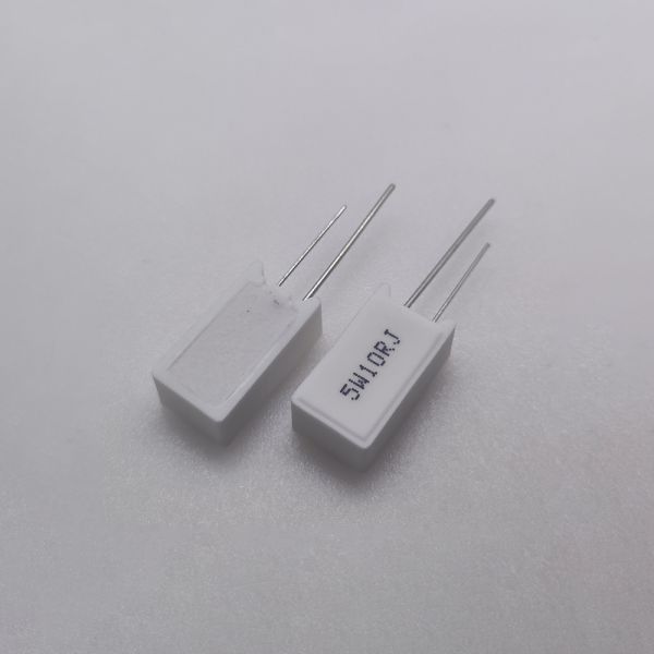 Ceramic Cased Wire Wound Fusible Resistor 5W 10 Ohm 5%