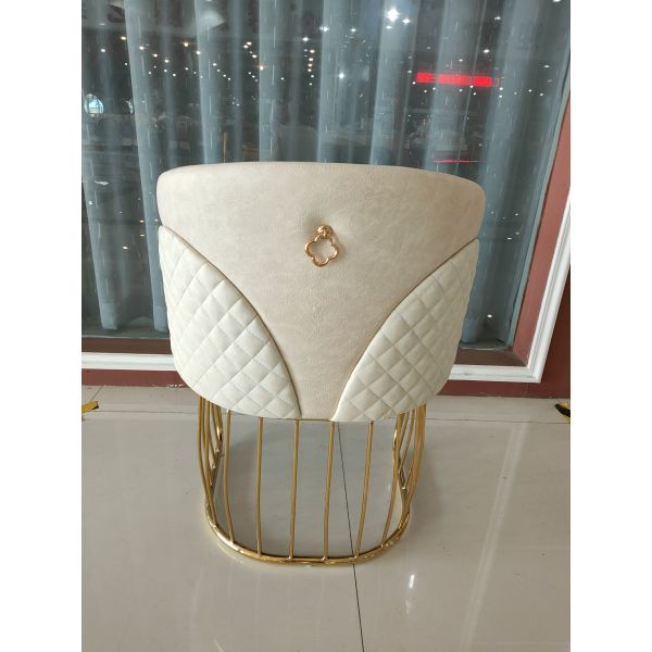 Luxury 55cm 83.5cm Faux Leather Upholstered Dining Chairs