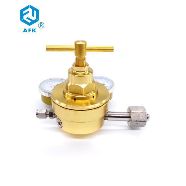High Flow High Pressure 5000PSI Piston Oxygen Argon Nitrogen Helium Hydrogen Air Gas pressure regulator