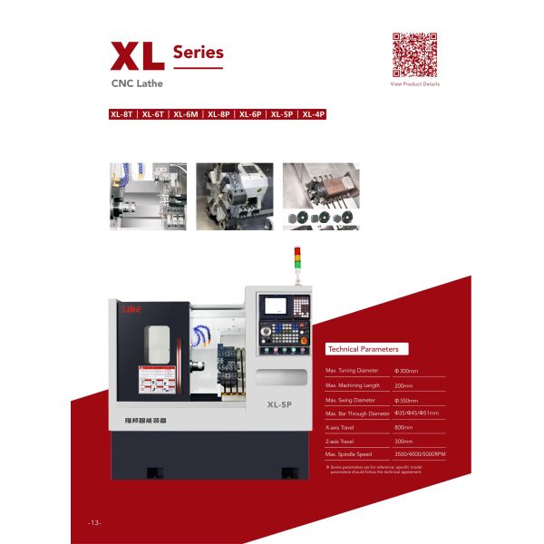 Custom Medium Duty CNC Lathe Machine With 51mm Spindle Bore 4000rpm Spindle Speed