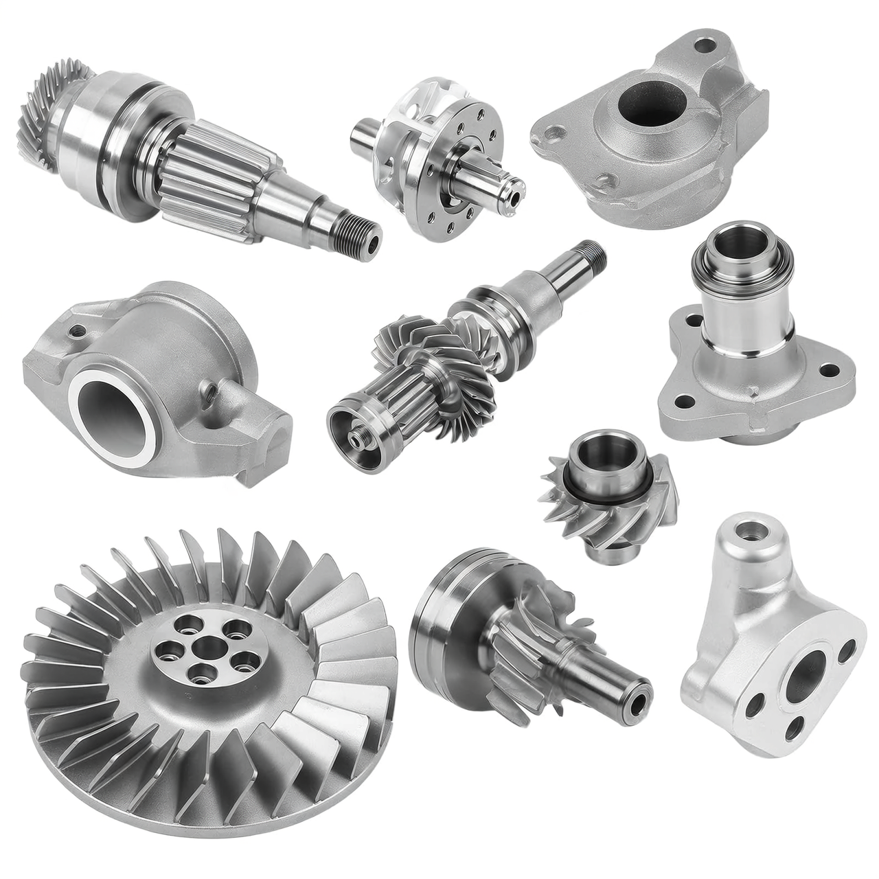 JB Inconel713C Turbine Wheel Shaft Moving Blades Gas Diesel Engine Combustion Chamber Investment Casting Services