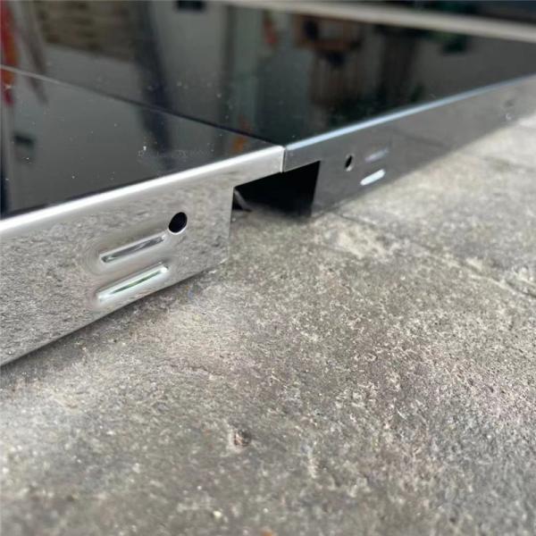600x1200mm Stainless Steel Ceiling Panel 0.5mm Concealed Mirror Clip In Ceiling