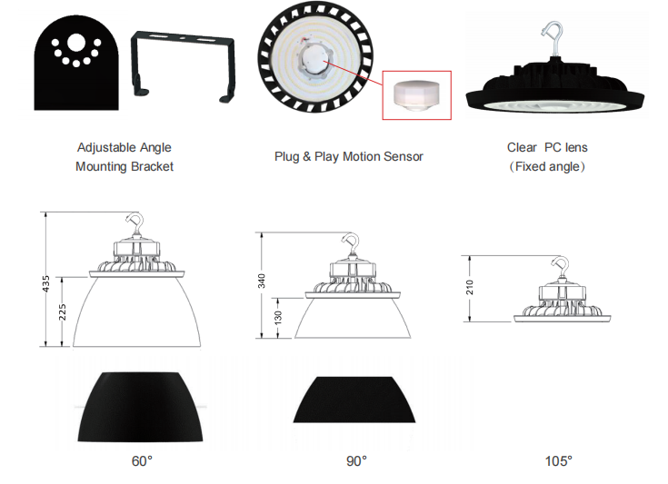 29000 светов СИД залива люменов 200W 6500K промышленных высоких