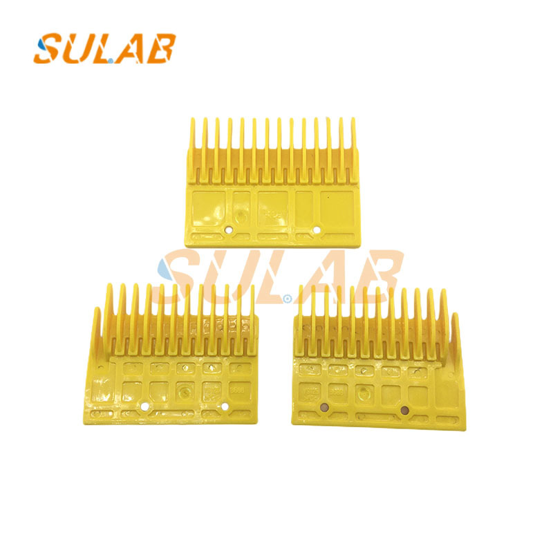 YS120B976 Cast Aluminum Anti-Slip Escalator Comb Plate with Precision Tooth Shape for Passenger Safety
