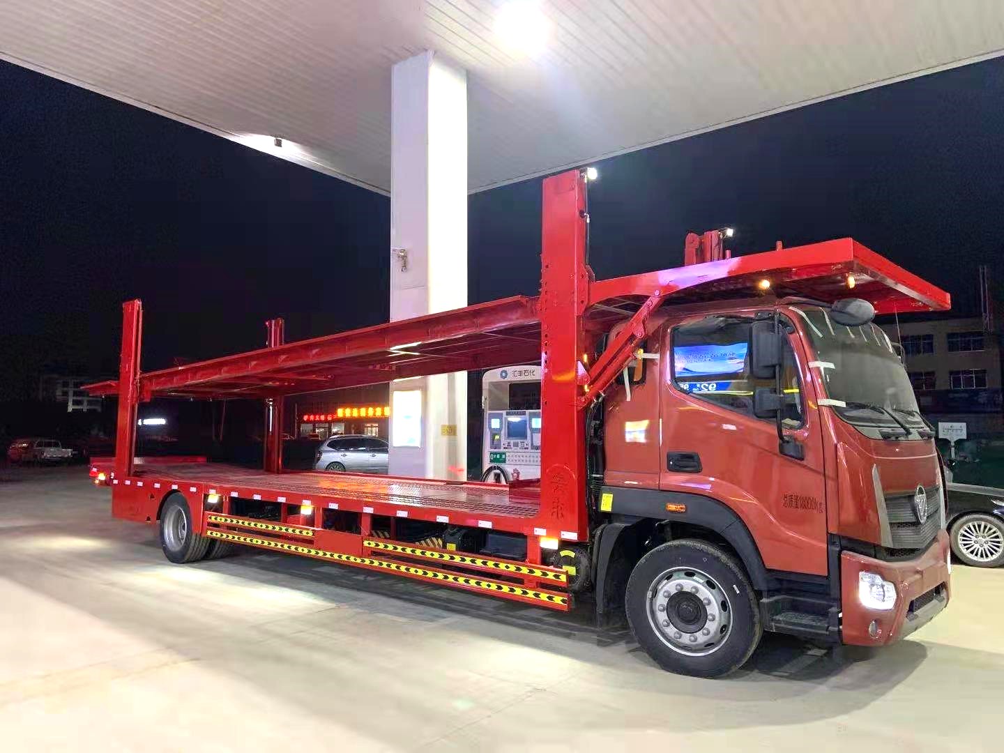 3 оси автотранспортер полуприцеп с стальным материалом и полезной нагрузкой 40000 кг