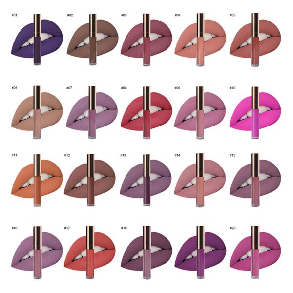 Natural Lip Makeup Products Liquid Matte Lipstick 40g Suit For Any Occasions