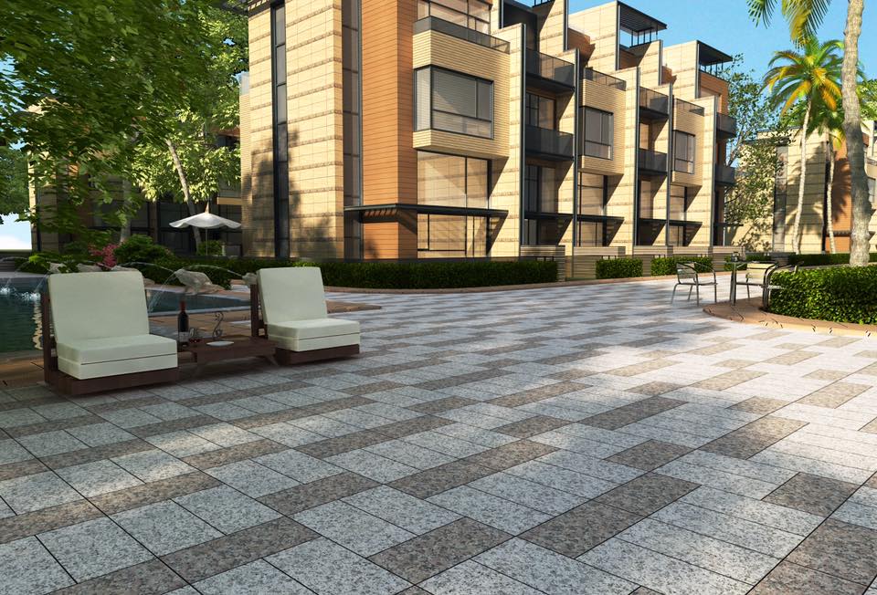 Тип бежевые естественные вымощая камни формы вентилятора размер общего 10 кс 10 кс 3км