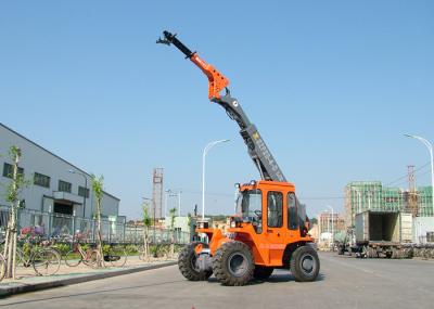 Astern Radar Telescopic Boom Forklift For Construction Spots / Ports / Public Works