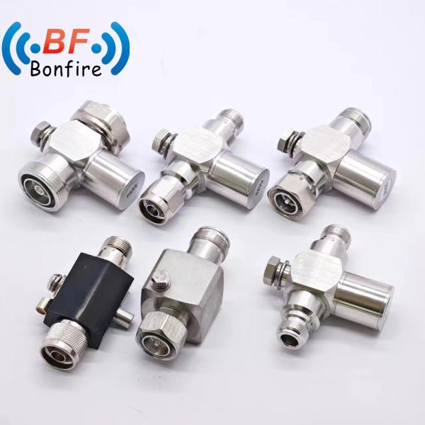 BLQ-6g RF Protetor contra ondas de raio Alimentação Relâmpago Arrestor Tubo de gás RF Arrester N Homem para N Plug Homem Duplo Homem Fêmea Arrester de ondas de cabo