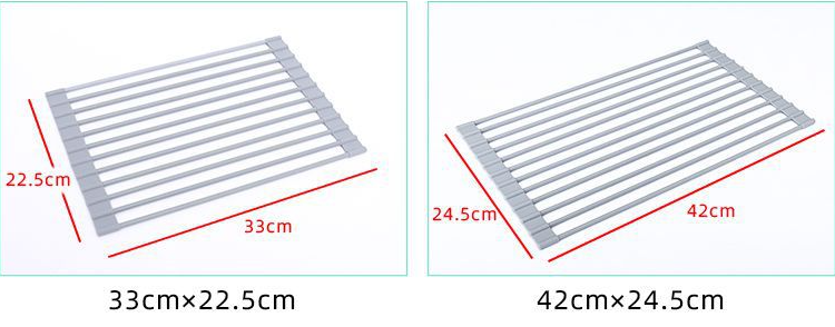 304 Stainless Steel 45X15cm Kitchen Vegetable Rack