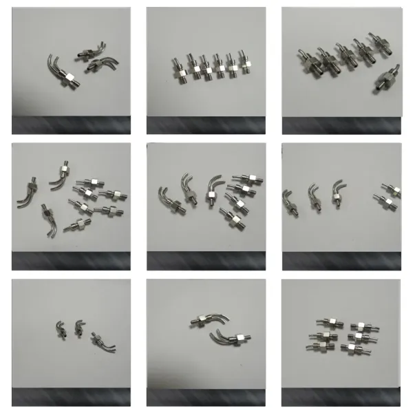 Personnalisation d'accessoires CNC : Aiguille de pulvérisation médicale à double tube plié en acier inoxydable 304