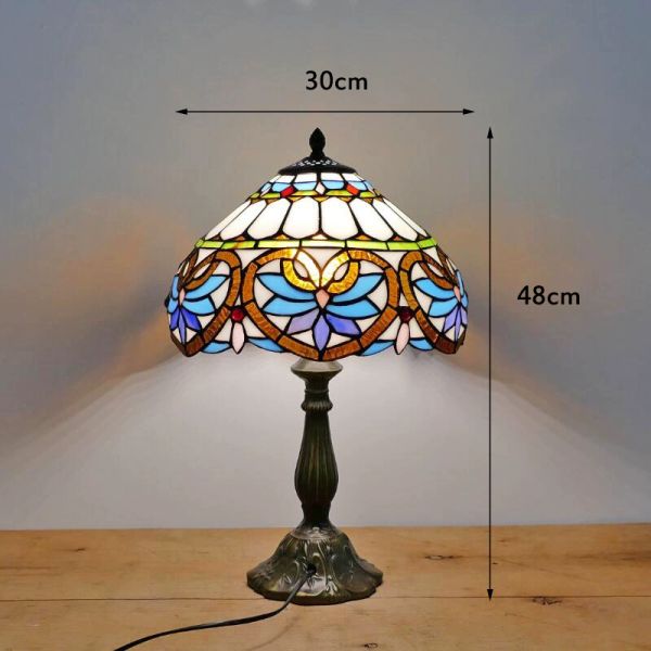 Table Lamp Glass Lampshape E27 Bedroom lampshades for table lamps(WH-TTB-67)