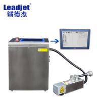 Marqueur de laser de fibre du numéro de lot 30W pour la boîte d'aluminium de HDPE en métal