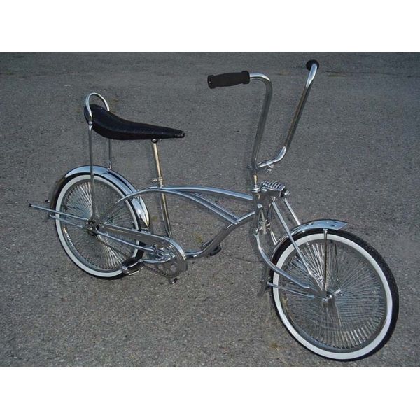 Low Rider Bicycle 20 Inch Cruiser Bike with Banana Seat and 13kg Gross Weight