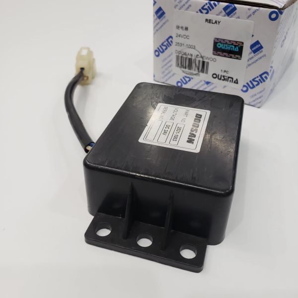 OUSIMA 2531-1003 24V Excavator Parts Time Relay 25311003 For DOOSAN Excavator