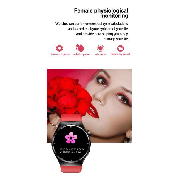 F320 Health Smart Watch With Blood Oxygen Blood Pressure Blood Lipid Monitor