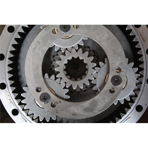 Engrenagem de redução do balanço do redutor KRC0209 KRC0158 da caixa de engrenagens do balanço da máquina escavadora CX210B para o caso