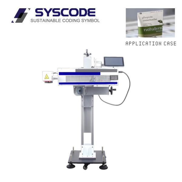 QR Code Marking CO2 Laser Engraver For Packaging And Cosmetic Bottles