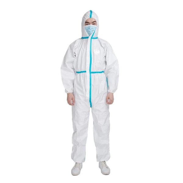 Sterile Ppe Medical Protective Clothing With Hood And Boot