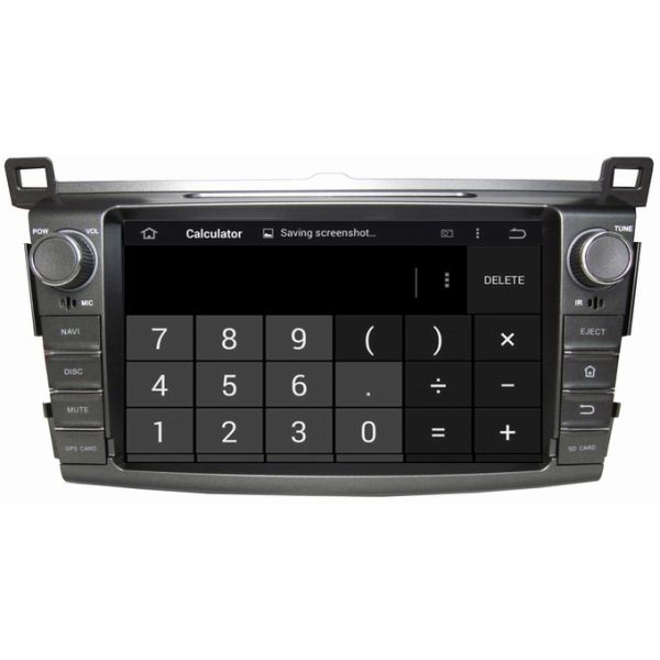 Ouchuangbo Pure Android 4.4 GPS Navigation Stereo System for Toyota RAV4 2013 DVD Multimedia Kit OCB-8017D
