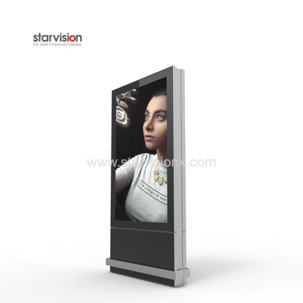 Indoor LCD Digital Display Totem 4k Ultra HD Advertising Digital Signage For Shopping Mall