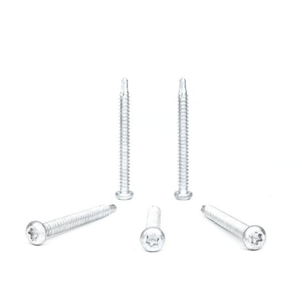 Estrutura de madeira Bimetal Inoxidável Torx Pan Head Parafusos de auto-perfuração com design