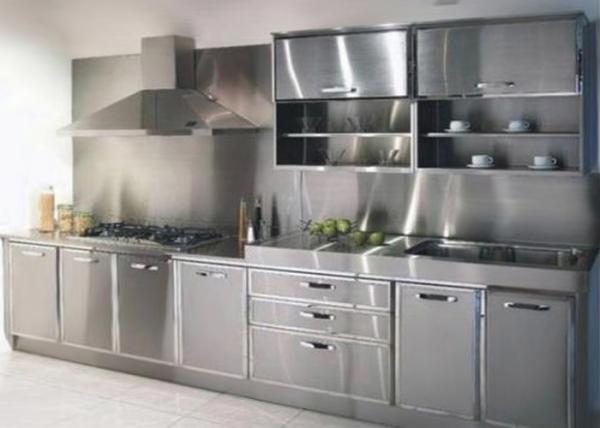 Anti Crack Stainless Steel Industrial Kitchen Equipment With Good Impact Resistance / Hardness